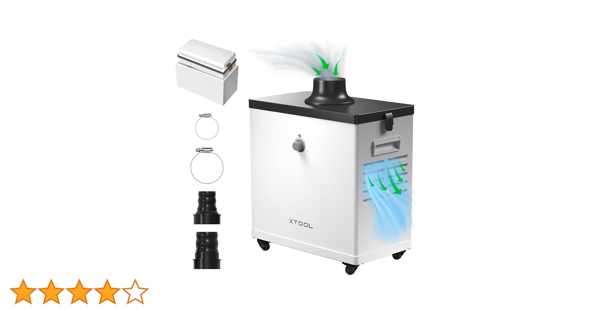 Amazon.co.jp: xTool 煙清浄機 M1/M1 Ultra/F1 Ultra/S1/P2 レーザー